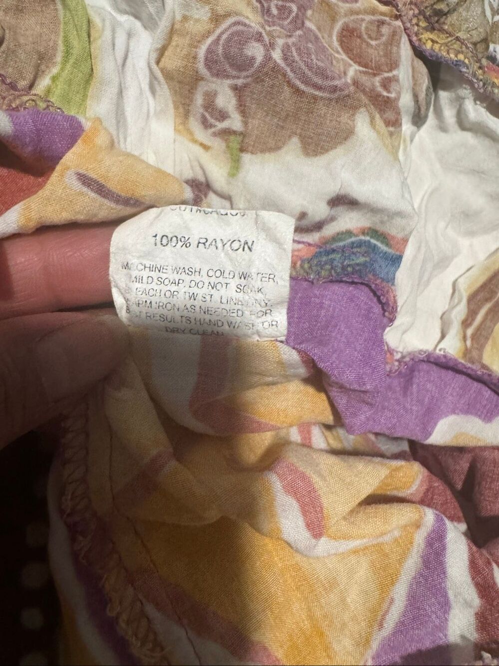 Jams World tropical print dress XL - Picture 3 of 7